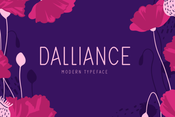 Dalliance Font - Featured Image