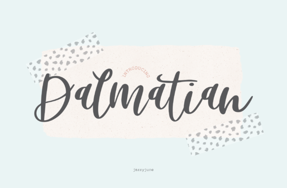 Dalmatian Font - Featured Image