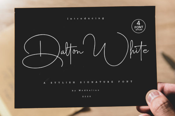 Dalton White Font - Featured Image