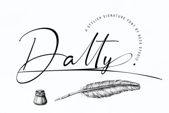 Dalty Font - Featured Image