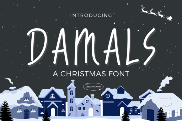 Damals Font - Featured Image