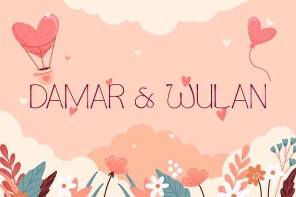Damar and Wulan Font - Featured Image