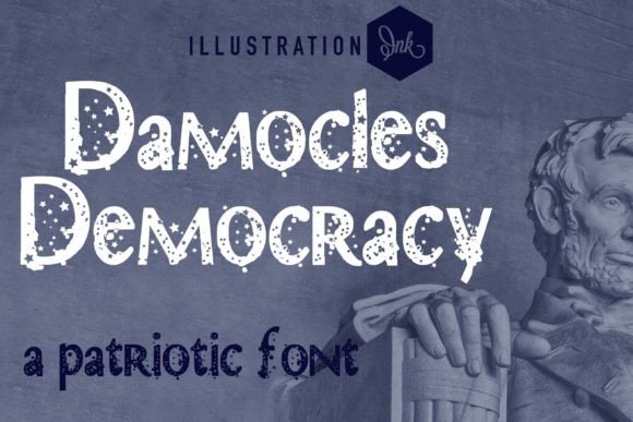 Damocles Democracy Font - Featured Image