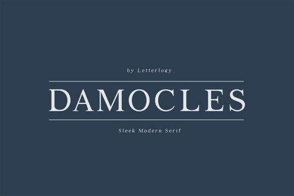 Damocles Font - Featured Image