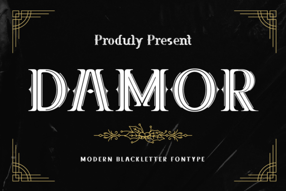 Damor Font - Featured Image