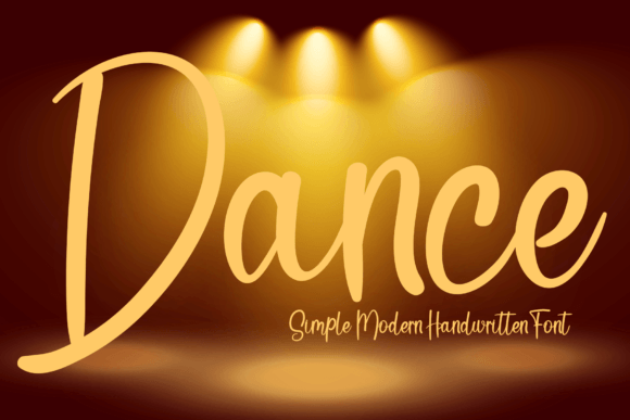Dance Font - Featured Image