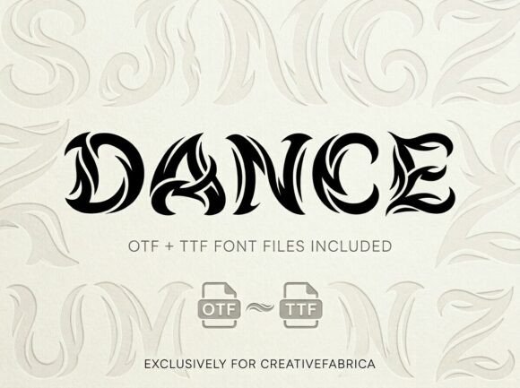 Dance Font - Featured Image