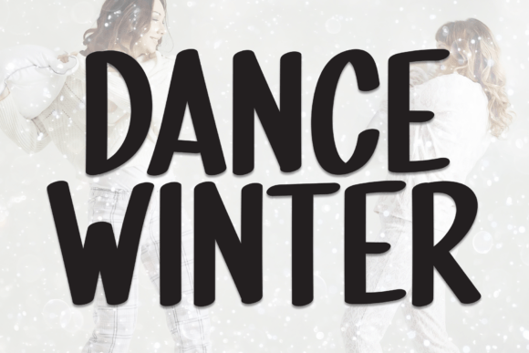 Dance Winter Font - Featured Image