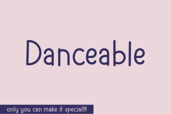 Danceable Font - Featured Image