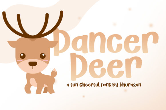 Dancer Deer Font - Featured Image