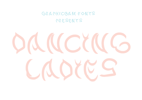 Dancing Ladies Font - Featured Image