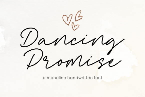 Dancing Promise Font - Featured Image