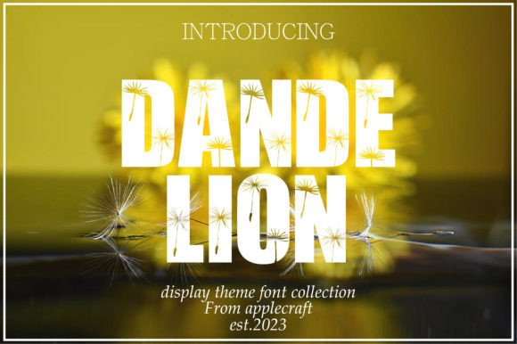Dandelion Font - Featured Image