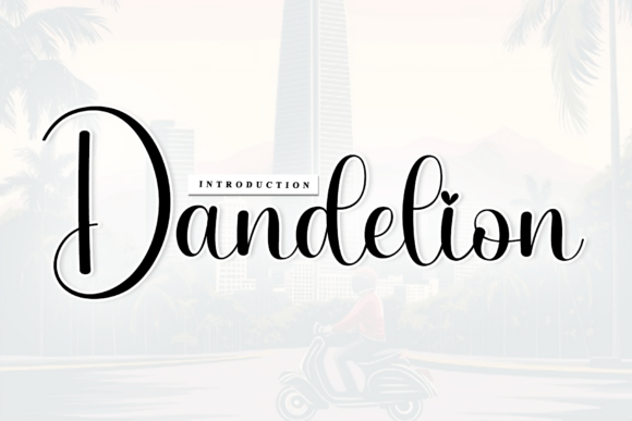 Dandelion Font - Featured Image