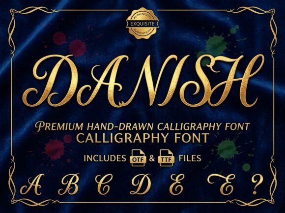 Danish Font - Featured Image