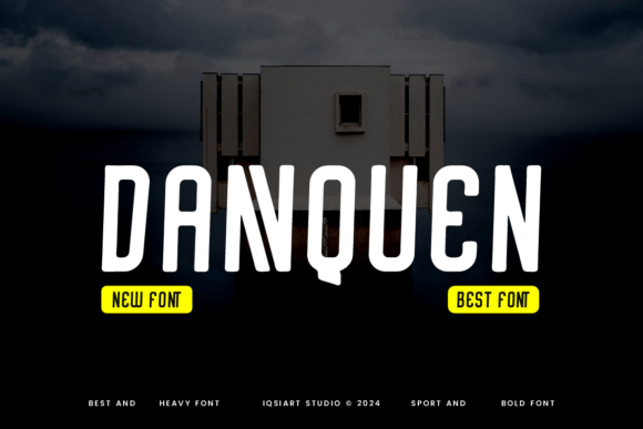 Dannquen Font - Featured Image