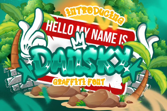 Dansky Font - Featured Image