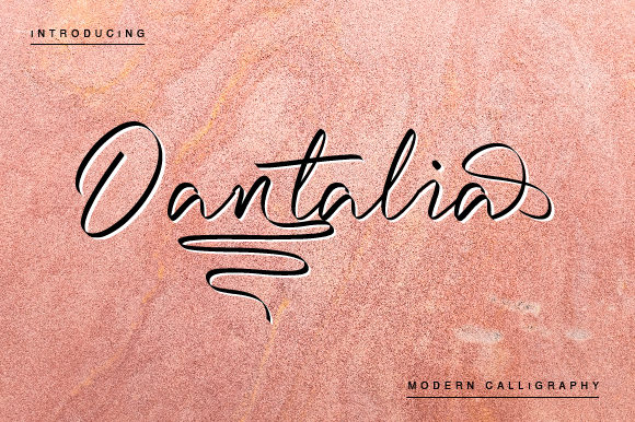 Dantalia Font - Featured Image