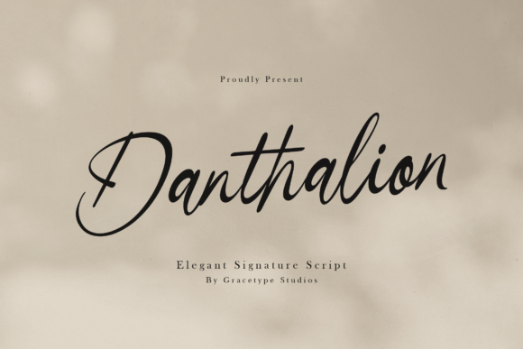 Danthalion Font - Featured Image