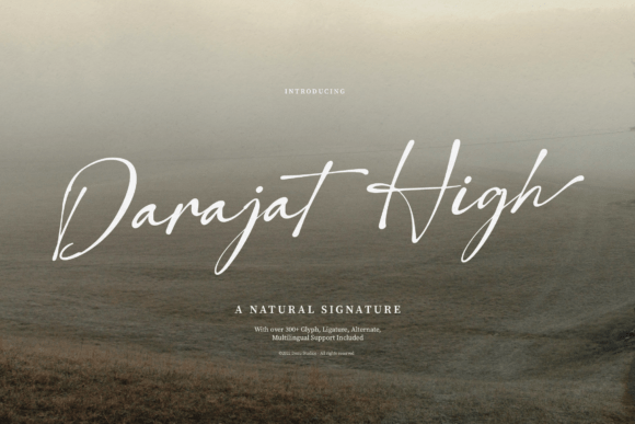 Darajat High Font - Featured Image