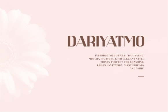 Dariyatmo Font - Featured Image