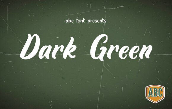 Dark Green Font - Featured Image