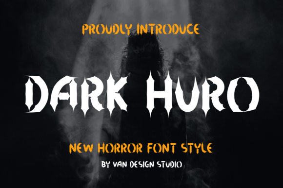 Dark Huro Font - Featured Image