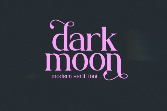 Dark Moon Font - Featured Image