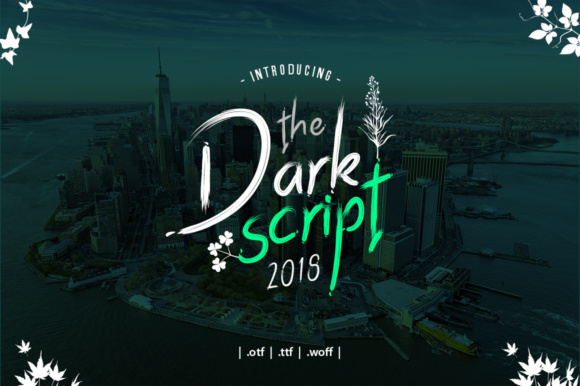 Dark Script Font - Featured Image