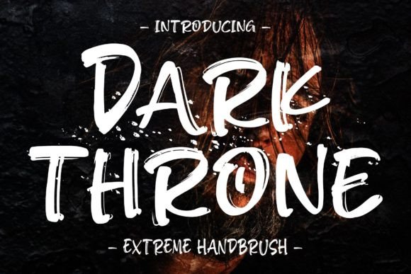 Dark Thorone Font - Featured Image