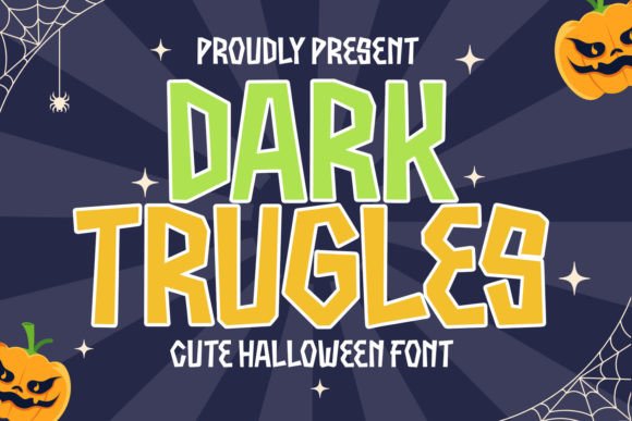 Dark Trugles Font - Featured Image