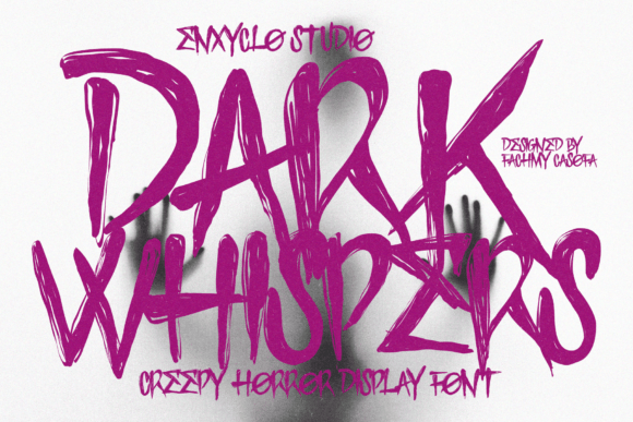 Dark Whispers Font - Featured Image