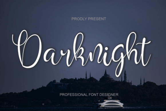Darknight Font - Featured Image