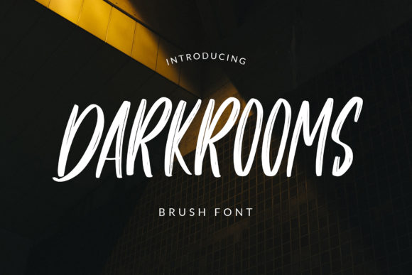 Darkrooms Font - Featured Image