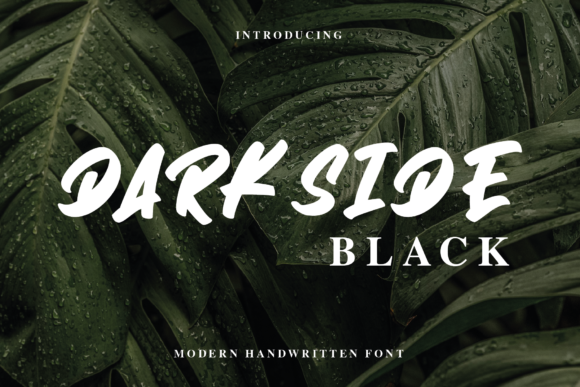 Darkside Font - Featured Image