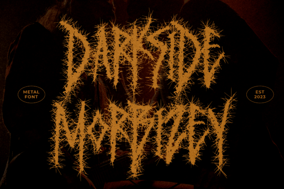 Darkside Morbizey Font - Featured Image