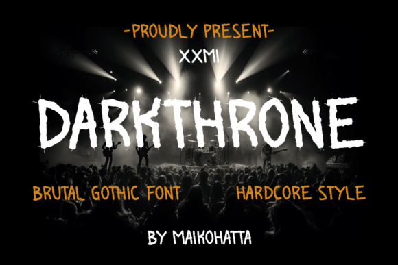 Darkthrone Font - Featured Image