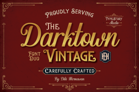 Darktown Font - Featured Image