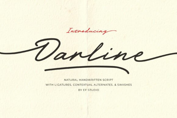 Darline Font - Featured Image