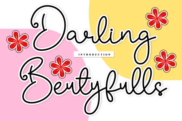 Darling Beutyfulls Font - Featured Image