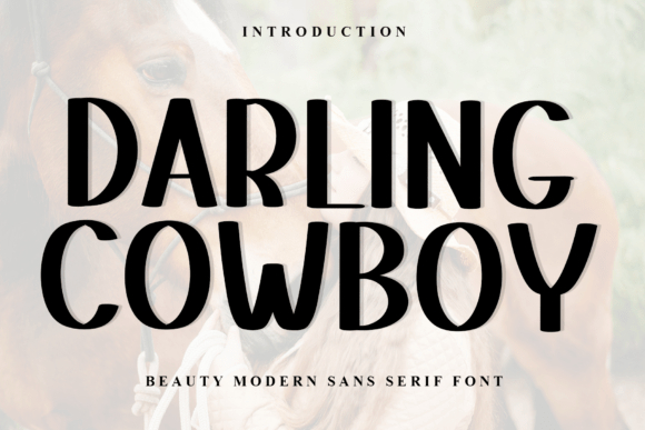 Darling Cowboy Font - Featured Image
