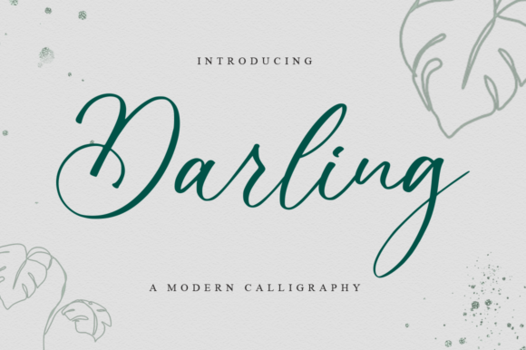 Darling Font - Featured Image