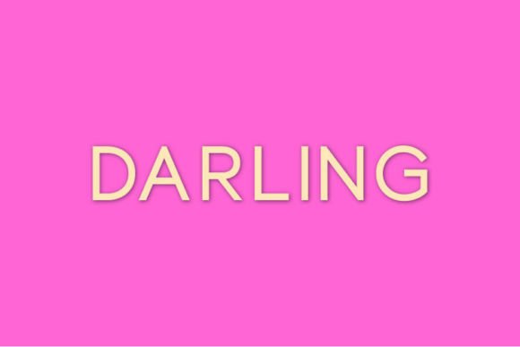 Darling Font - Featured Image
