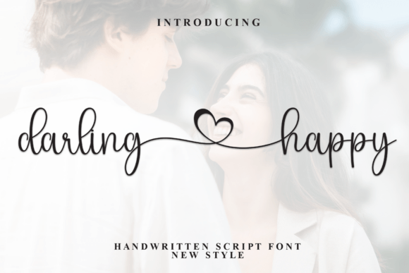 Darling Happy Font - Featured Image