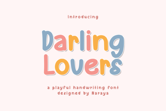 Darling Lovers Font - Featured Image