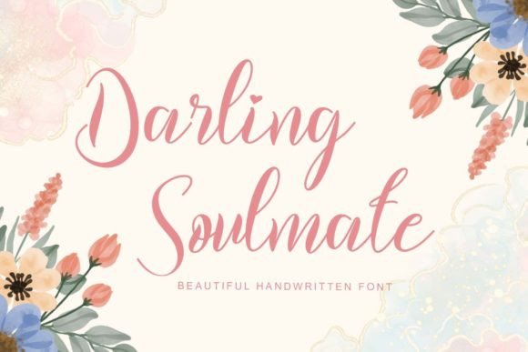 Darling Soulmate Font - Featured Image