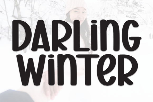 Darling Winter Font - Featured Image