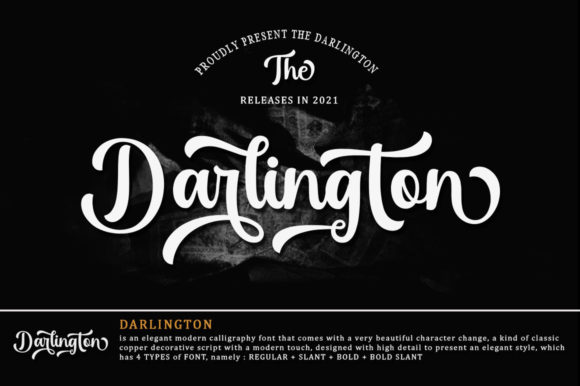 Darlington Font - Featured Image
