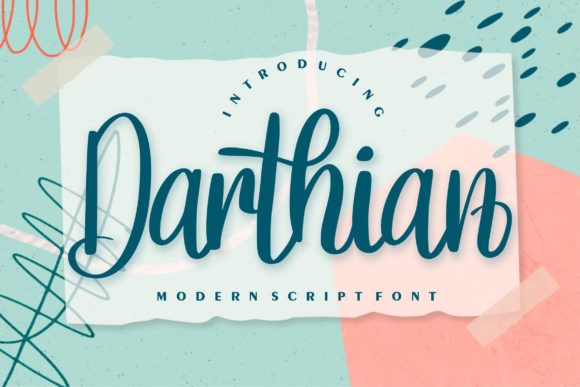 Darthian Font Font - Featured Image