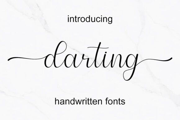 Darting Font - Featured Image